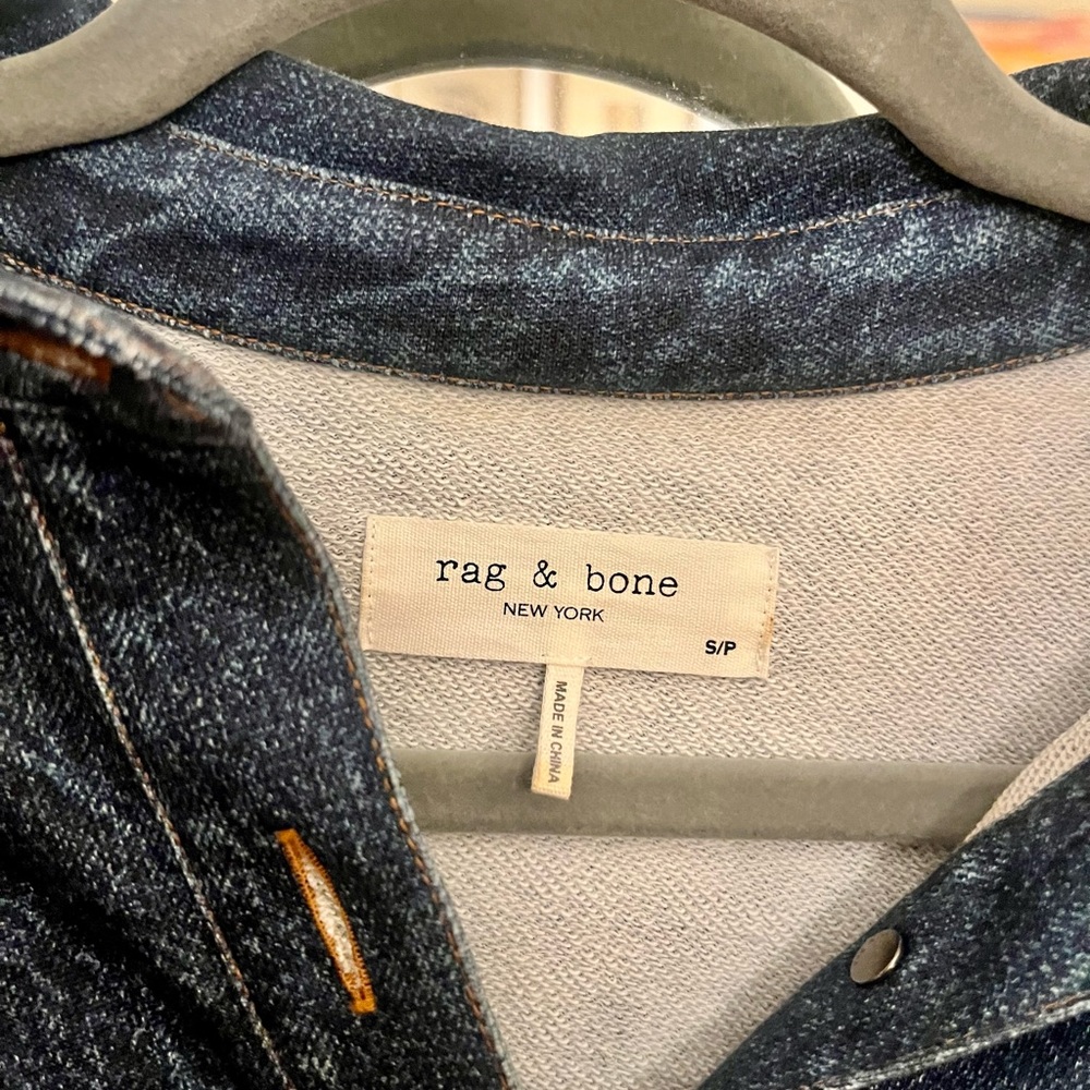 Rag& Bone Miramar Emily Popover Shirt in Penny Wash size small - Picture 6 of 6